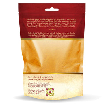 Madras Curry Powder Mild 14 Oz | Authentic 12 Spice Blend - By Spicy World