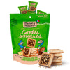Michel et Augustin Valentines Day Treat Gourmet Milk Chocolate & Hazelnut Shortbread Cookies - 15 Individually Wrapped French B