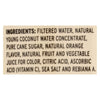 Coco5 Coconut Water - Orange - Case of 12-16.9 fl oz