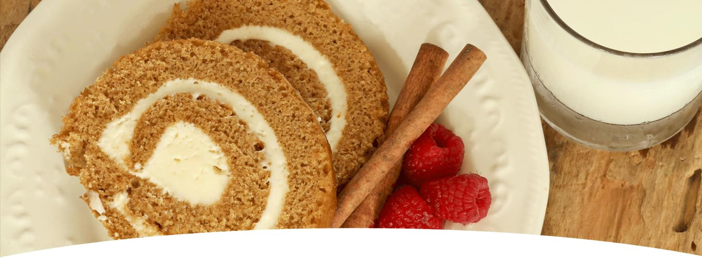 Amishtastes Arianna Pumpkin Roll, Autumn Thanksgiving Treat, 23 Oz.