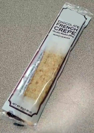 Hazelnut Chocolate French Crepes, 600G 20 Ct