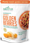 Alovitox Organic Sun Dried Golden Berries 16 oz | Raw, Vegan, Gluten Free Super Snack High in Smart Protein, Dietary Fiber, Vita