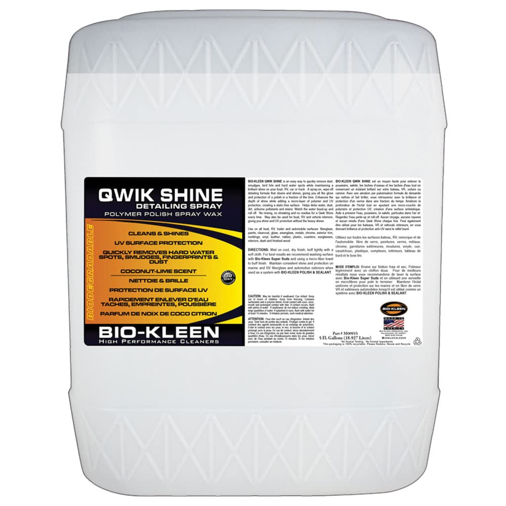 Bio Kleen M00915 Qwik Shine - 5 Gallon