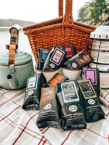 Coffee Beanery Caramel Vanilla Latte Flavored Coffee - 1.75Oz Try-Me-Coffee-Sampler