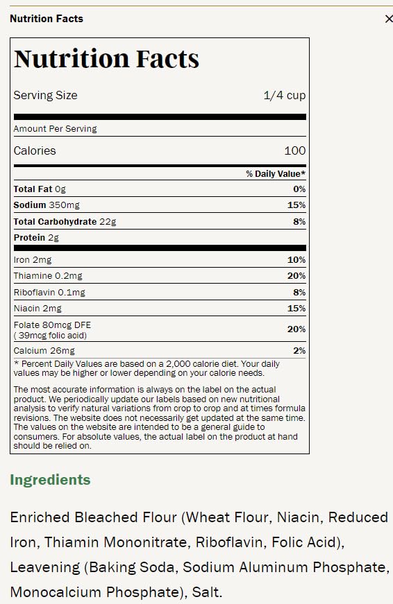 White Lily Enriched Bleached Self Rising Flour, 80 Oz