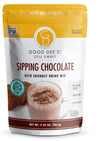 Good Dees Sipping Chocolate Keto Drink Mix, Low Carb Hot Cocoa, 9.17 oz, No Sugar Added, Gluten Free, Vegan, Diabetic Friendly