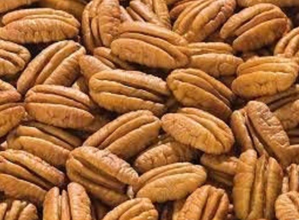 Whole, Shelled & Raw Georgia Pecans By Farm Fresh Unsalted & Handpicked For Freshness| Perfect For Pecan Pie, Cookie, Praline, B