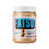 FATSO Classic Natural Peanut Butter - Vegan Nut Butter Spread w/Plant-based Seeds & Superfats - Keto-friendly, Gluten-free & Sug