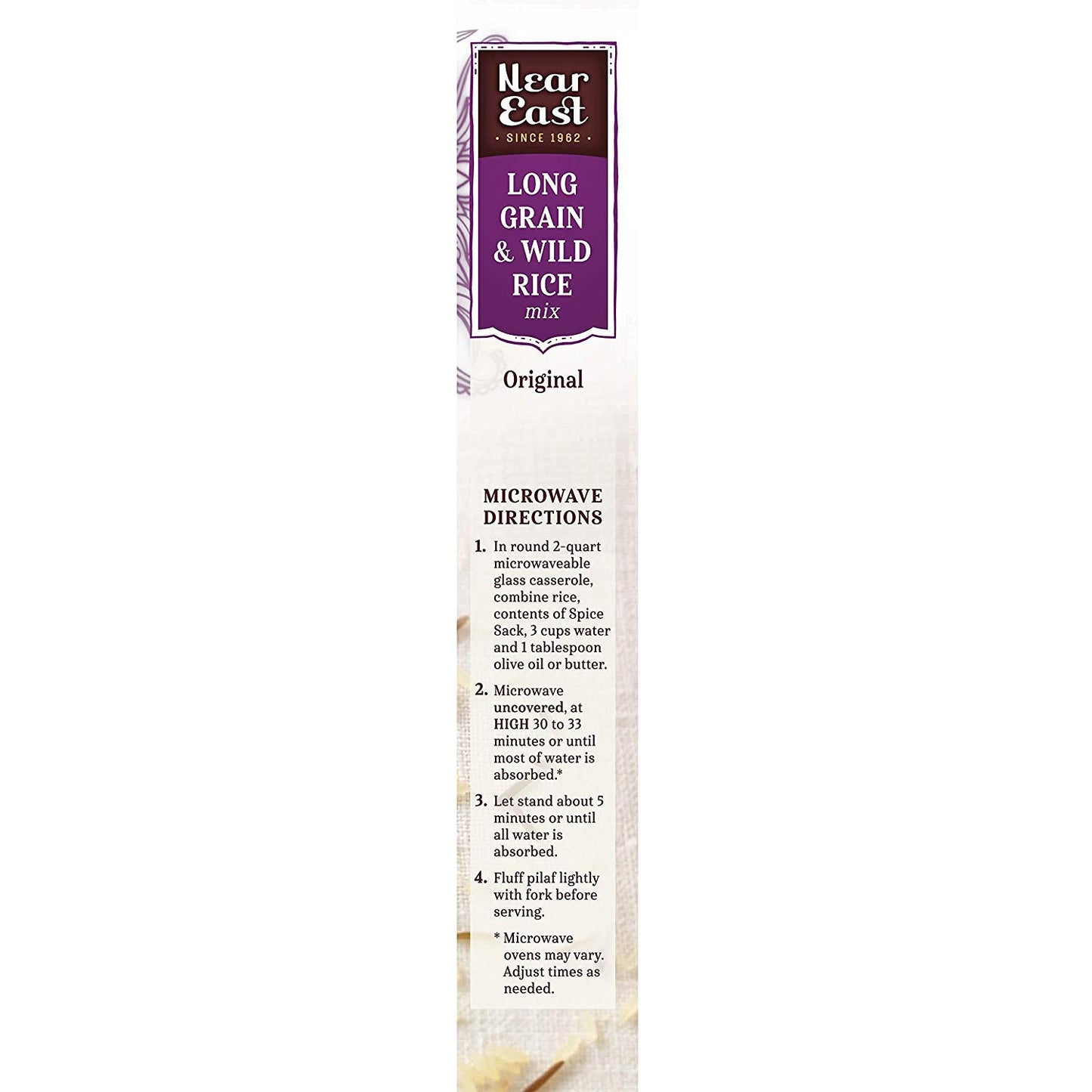 Near East, Long Grain & Wild Rice Mix, Original, 6Oz Box (Pack Of 6)