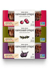Lesley Stowe Raincoast Crisps Variety Pack - 1 Hazelnut Cranberry Crackers, 1 Rosemary Raisin Pecan Crackers, 1 Fig And Olive, 5