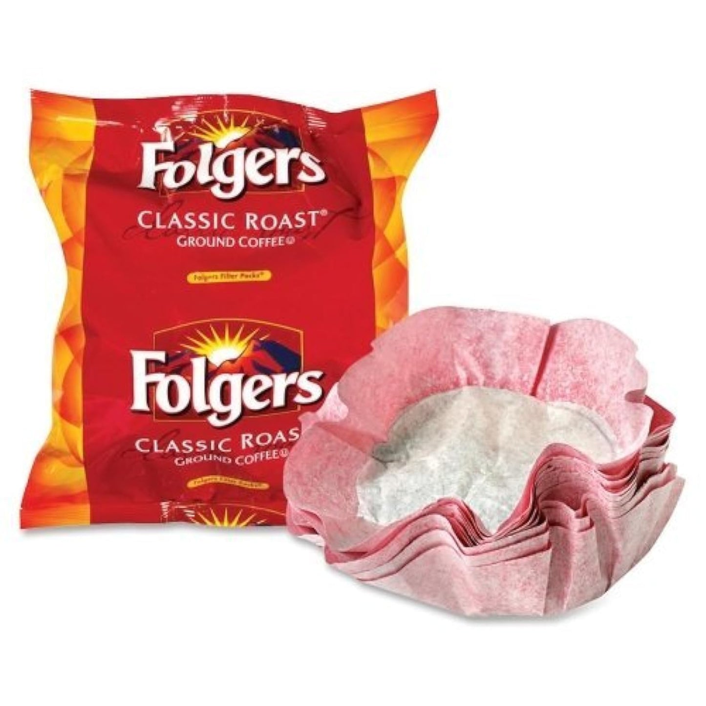 Folgers Regular Filter Packs Coffee-Folgers Filter, Regular, 9 oz 10 Count(Pack of 4)