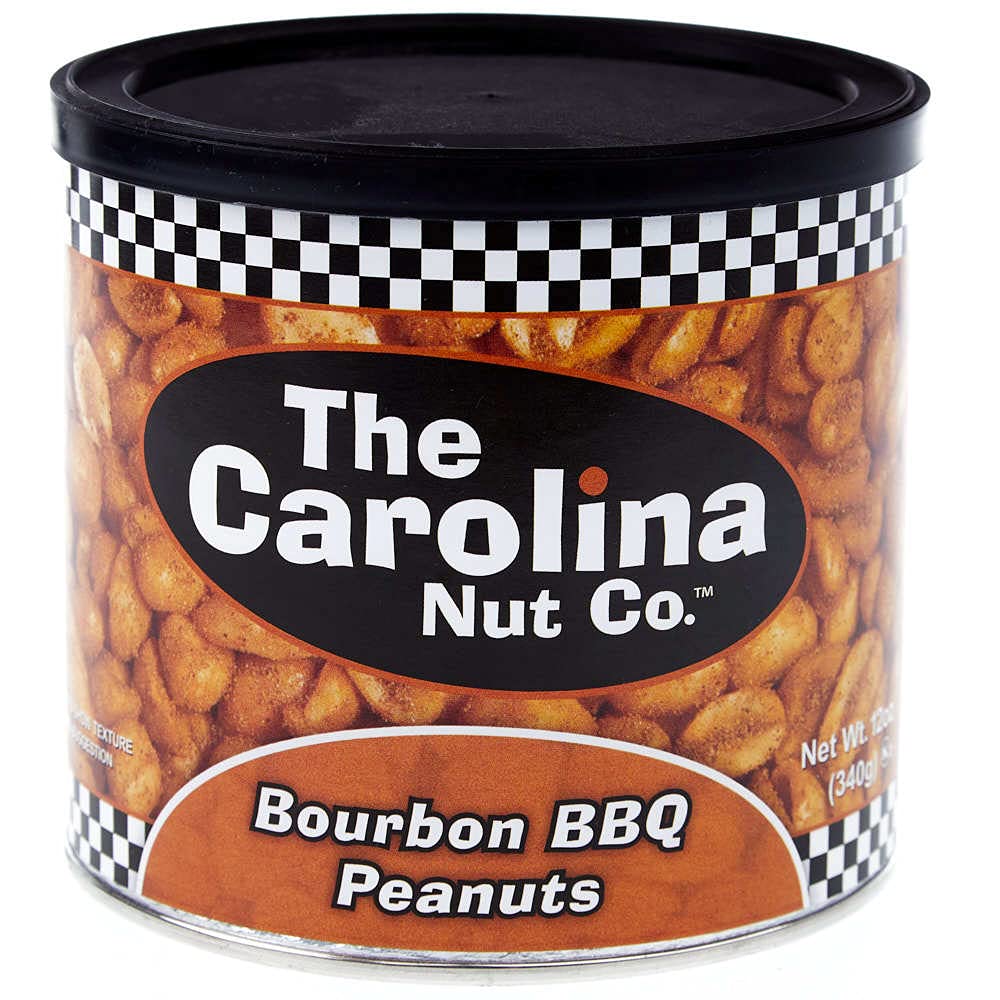 The Carolina Nut Company Peanuts, spirit-inspired flavor BBQ, 12 Ounce (spirit-inspired flavor BBQ)