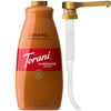 Torani Puremade Caramel Sauce for Coffeehouse Drinks and Desserts Large 4lb Bottle Pump Included 64 Fl Oz