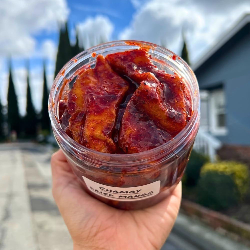Chilitos Chamoy Candy - Sweet, Sour & Spicy Gummy - 16 oz Jar, Authentic Mexican Dulces, As Seen on TikTok