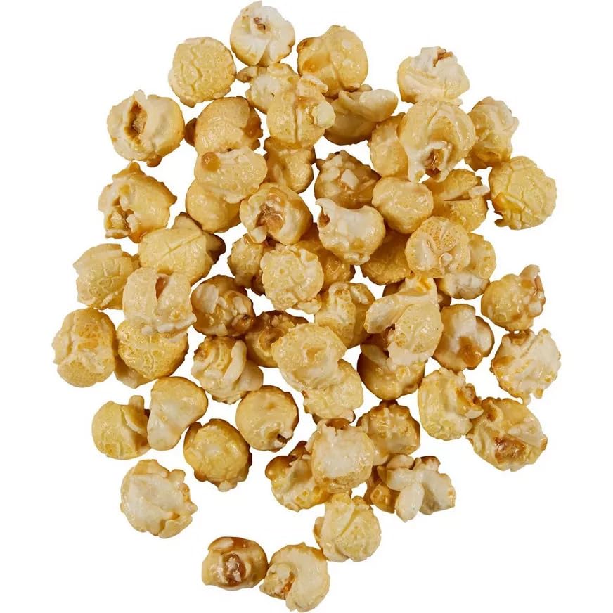 Sweet Kettle Popcorn Bucket With Scoop, 20 Ounce, White Popcorn Tub, Fresh Gourmet Popcorn, The Hampton Popcorn & Candy Company
