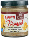 Eden Foods Organic Brown Mustard, 9 Ounces, Case of 3
