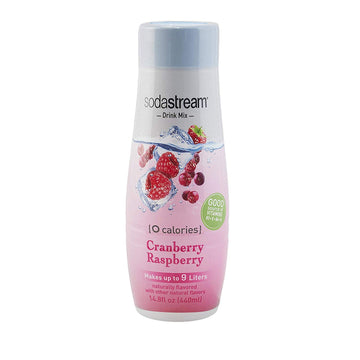 Sodastream Cranberry Raspberry Zero Calorie, 440Ml , 14.8 Fl Oz (Pack Of 1)