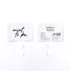 Simply Gum Individually Wrapped Mints | Mint to Be | Wedding Bridal Shower Anniversary Favors | Peppermint | 50 Pouches