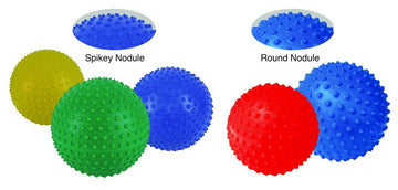 Eco-Wise Inflatable Massage Ball 6.5'' (Spikey Nodule) - Yellow