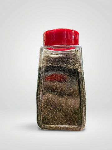 AlBasha Ground Black Pepper 7 oz - Premium Pure Fine Pepper