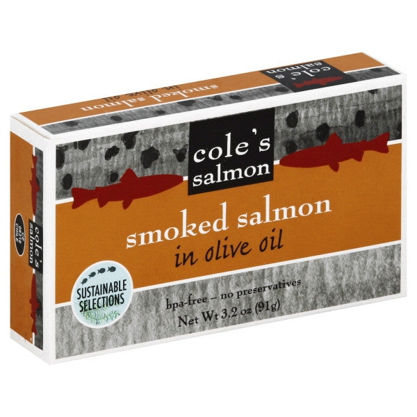 Coles Smkd Slmn Olv Oil (10X3.20)
