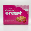 Deemah Cream Strawberry Biscuits 12 Pack - Saudi Arabian Sandwich Cookies