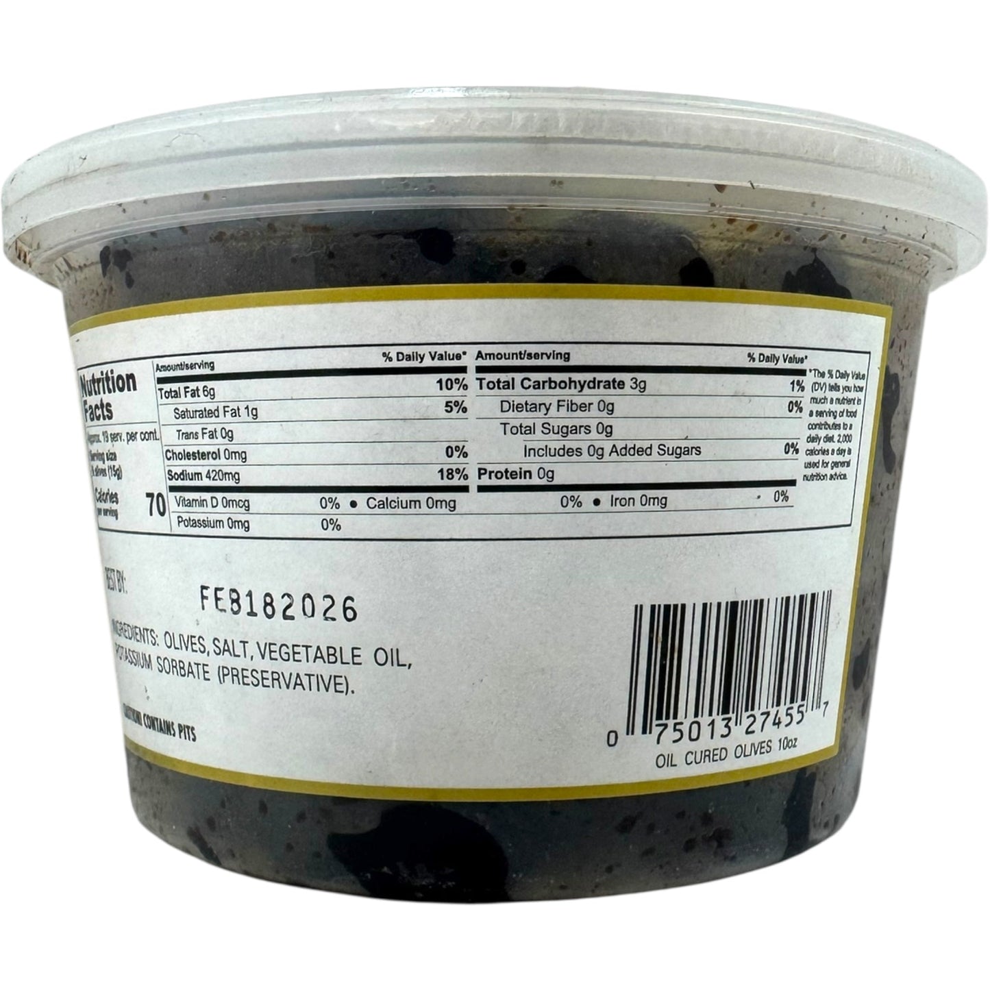 Krinos Imported Oil Cured Olives – Mediterranean Flavor