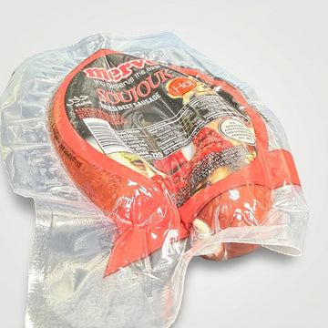Merve Soujouk Hot 220g - Premium Dried Beef Sausage