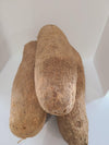 Fresh African Ghana Puna Yam, 10Lbs (2-3 tubers) Note Item Sold by Weight