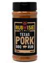 Five Star Seasonings RubWise Pork Rub, Texas Style BBQ Seasoning, 11.5oz, No MSG, Ideal for Smoking & Grilling Meat