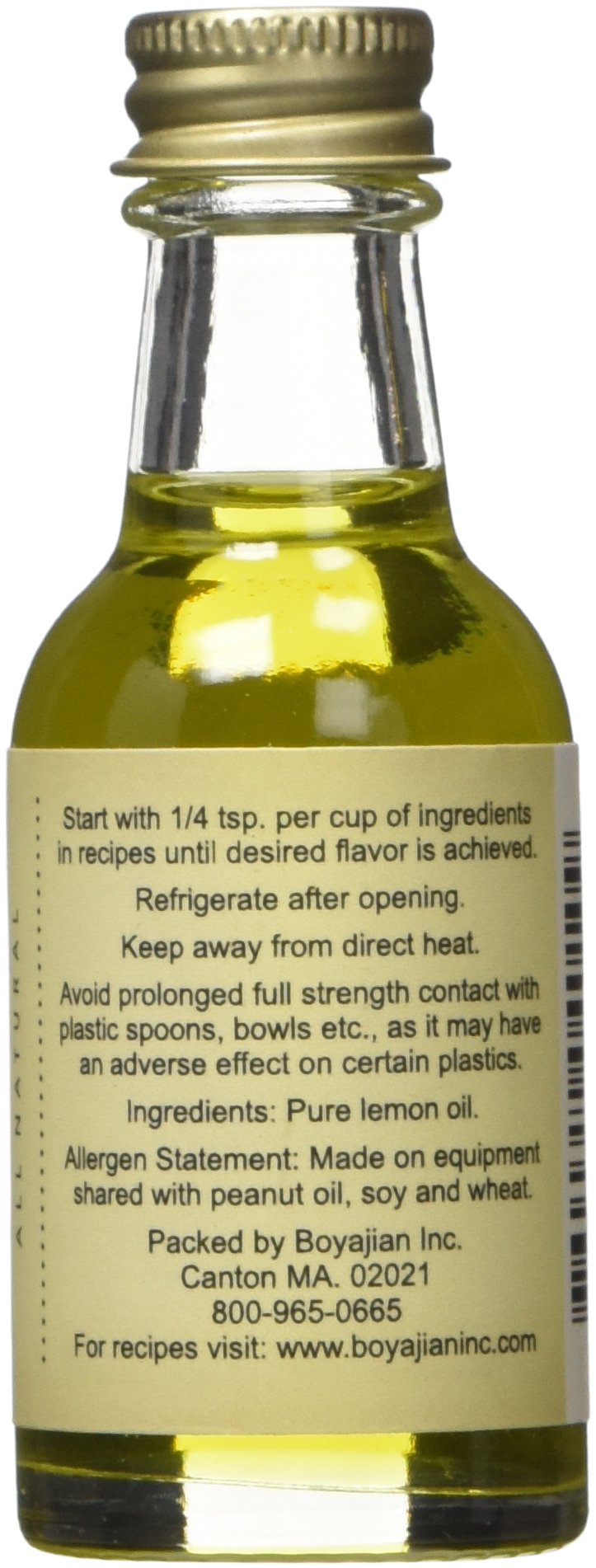 Boyajian Lemon Oil - Pure - 1 oz