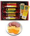Wisconsin Cheese Company Gourmet Cheese & Sausage Gift Box - 44 Ounces, Perfect for Parties and Holiday Gifts