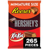 HERSHEY'S, KIT KAT and REESE'S Assorted Milk Chocolate Candy Variety Bag, 80.39 oz (265 Pieces)