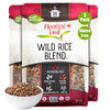 Floating Leaf Long Grain Wild Rice Blend - Non-GMO & Gluten free Organic Rice | Wild Rice Blend With Riceberry, Red Rice And Bro