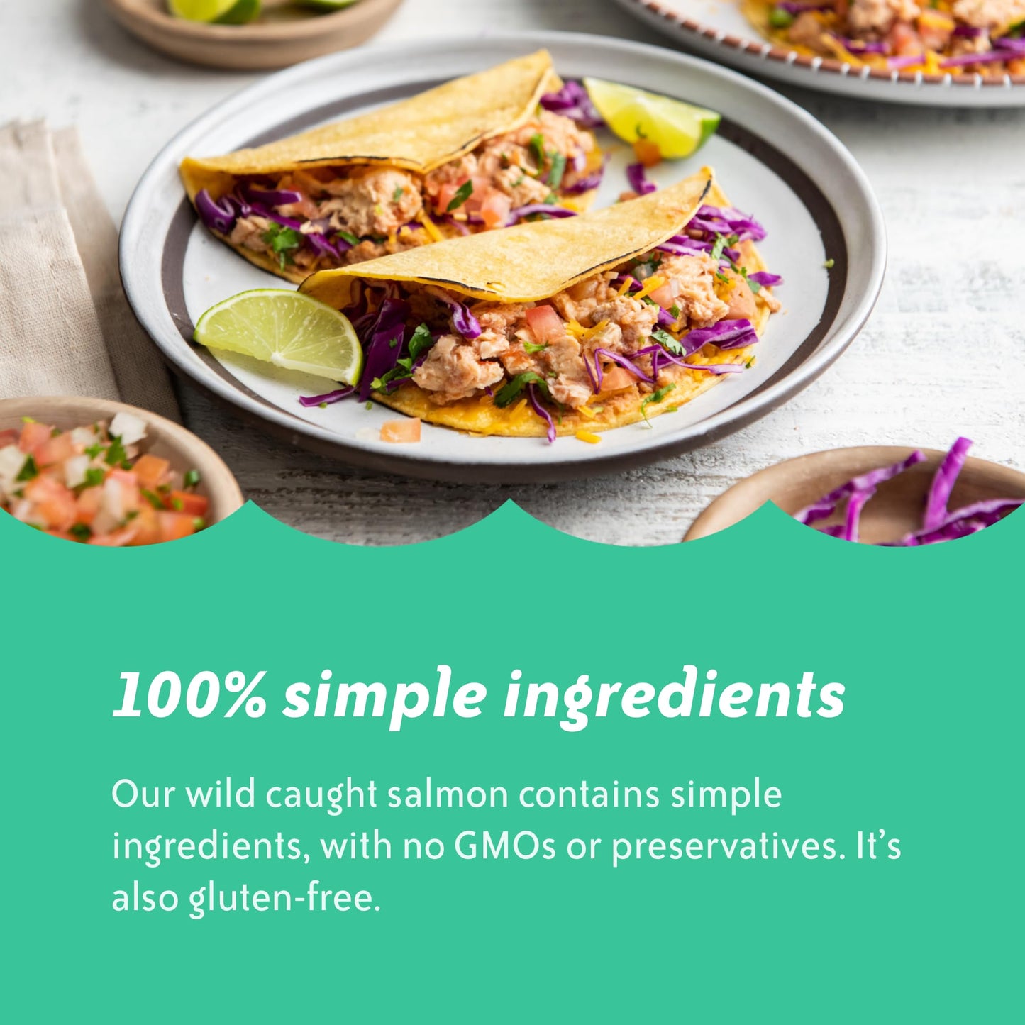 Chicken of the Sea Wild Caught Alaskan Pink Salmon with Everything Bagel Seasoning, 2.5 oz Packet, Box of 6