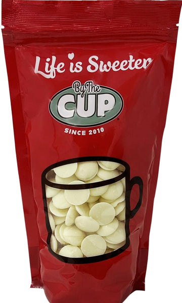 By The Cup White Chocolate Melting Wafers, 2 Lb Bulk Bag For Chocolate Fountain, Fondue Sets, Molds And More