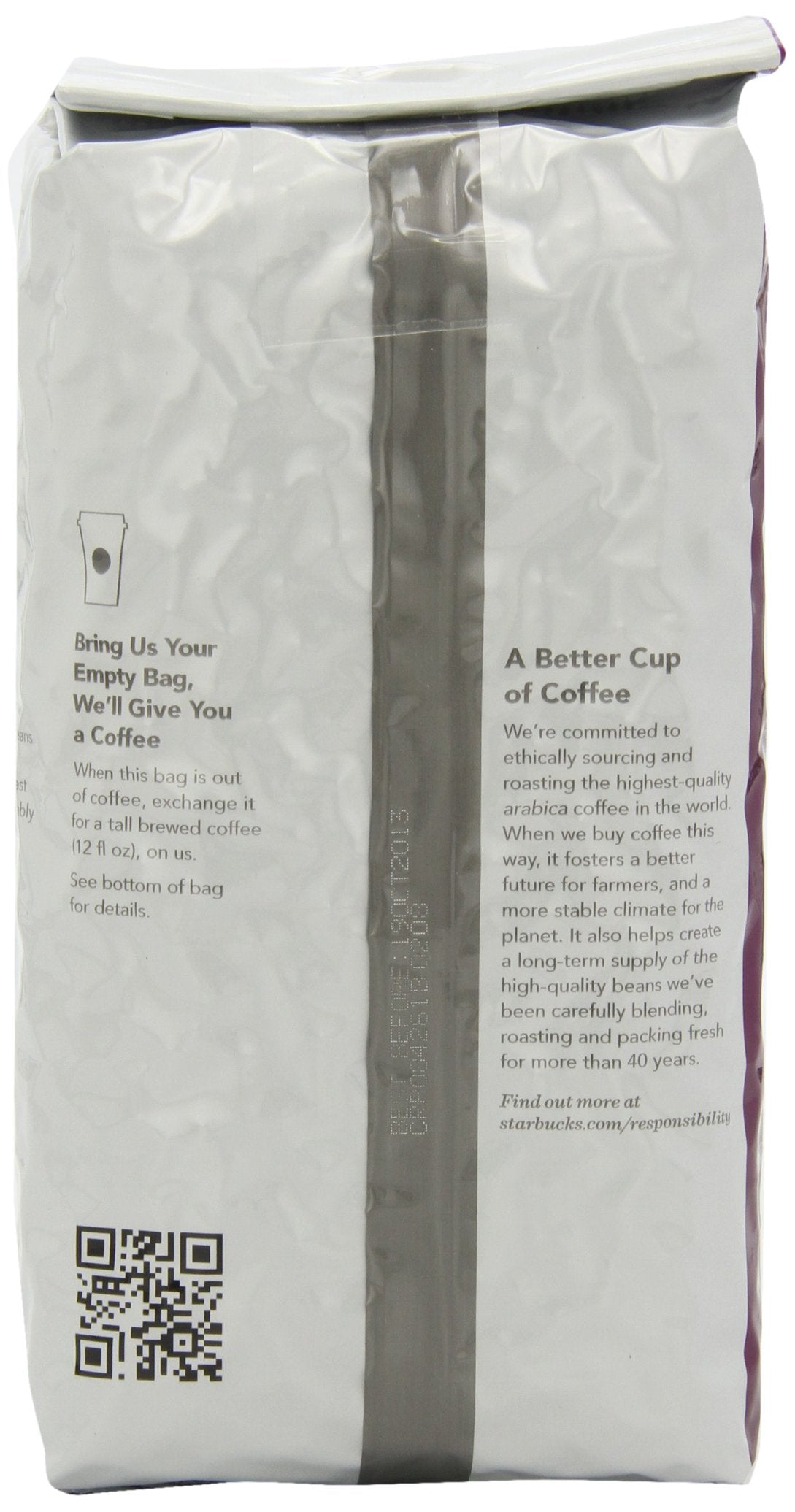 Starbucks Dark French Roast Whole Bean Coffee, 12 Ounce (Pack of 6)