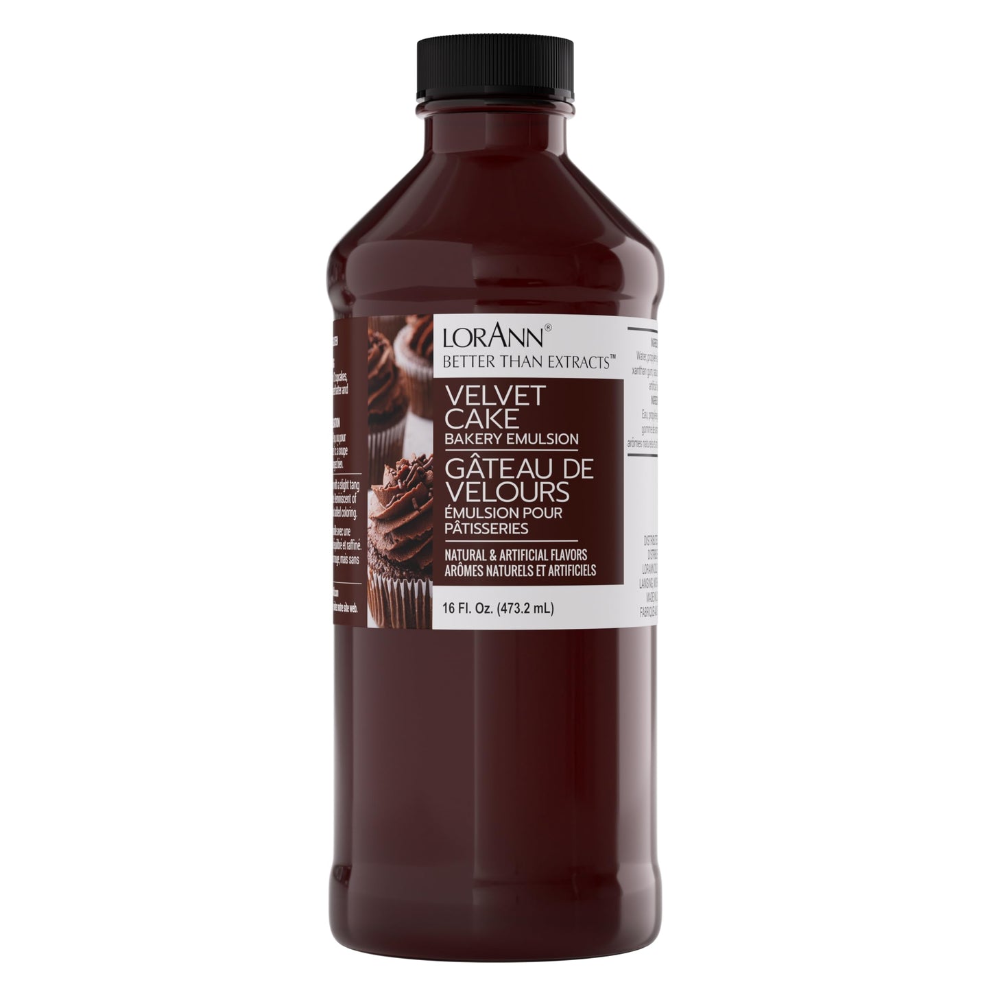 LorAnn Oils Velvet Cake Bakery Emulsion: True Essence, Ideal for Boosting Fruit Tones in Cakes, Cookies & Desserts, Gluten-Free,