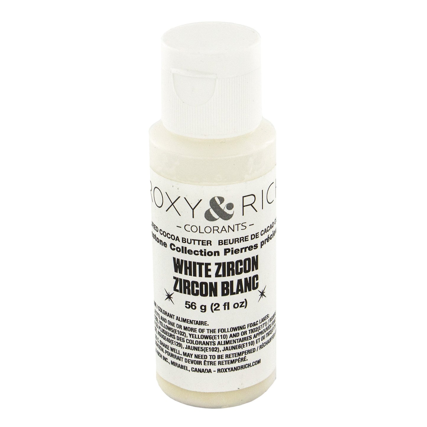 Chocolats Roxy & Rich Cocoa Butter - 2 Oz - White Zircon