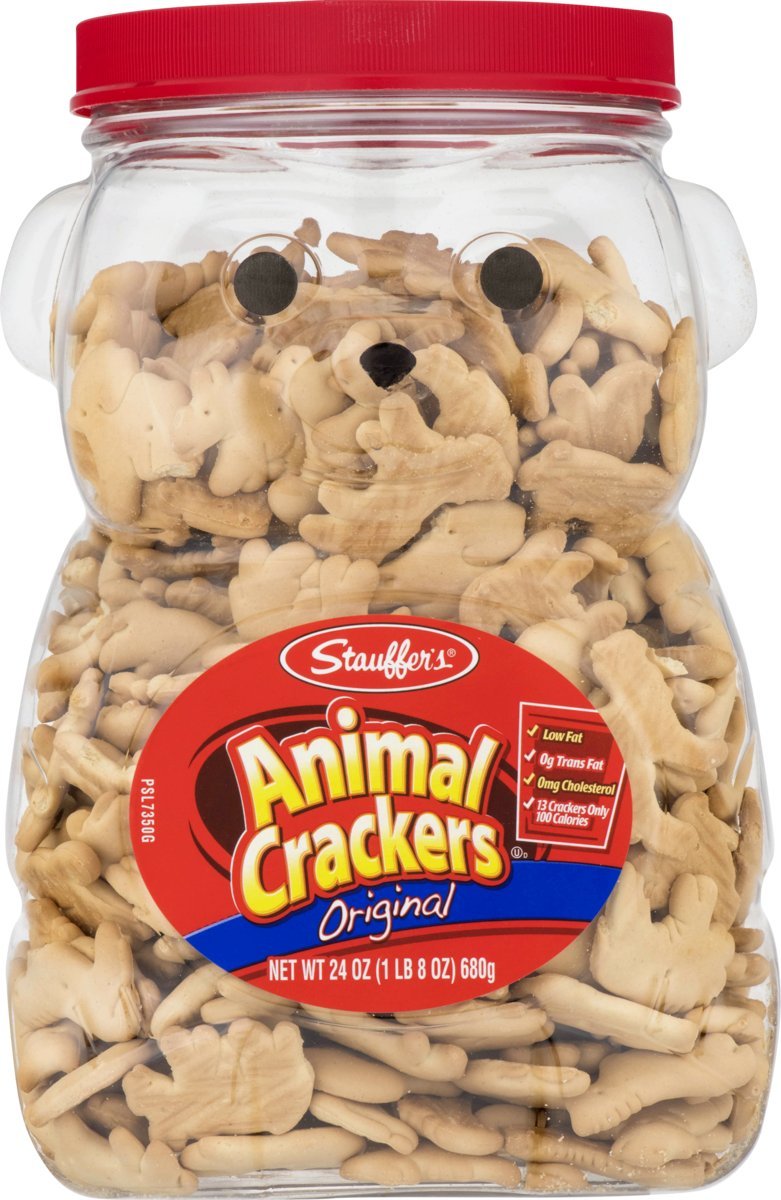 Stauffers Animal Crackers 24 Oz. Bear Jug (2 Containers) (Original Version) - Pack Of 2