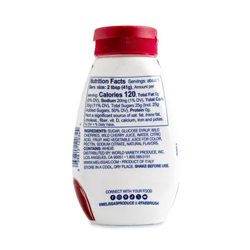 Fabbri Gourmet Dessert Sauce, Wild Cherry Flavor, Flavoring Sauce For Ice Cream, Desserts And Hot And Cold Beverages, Made In It