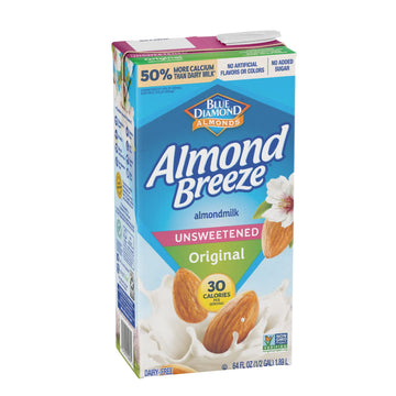 Almond Breeze Dairy Free Almondmilk, Unsweetened Original, 64 Fl Oz