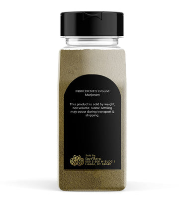 Granaroma 4.8 Oz Ground Marjoram, French & Italian Cuisine, Savory Seasoning