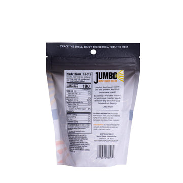 Jumbo Sunflower Seeds Sampler Pack - Original, Ranch, Pepper, Bbq, Chipotle, No Salt (11 Bags)