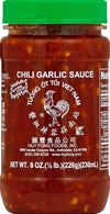 Chili Garlic Sauce, 8 oz (1 Pack) - Premium Spicy and Flavorful Asian Condiment, Ideal for Cooking, Dipping, and Enhancing Dishe