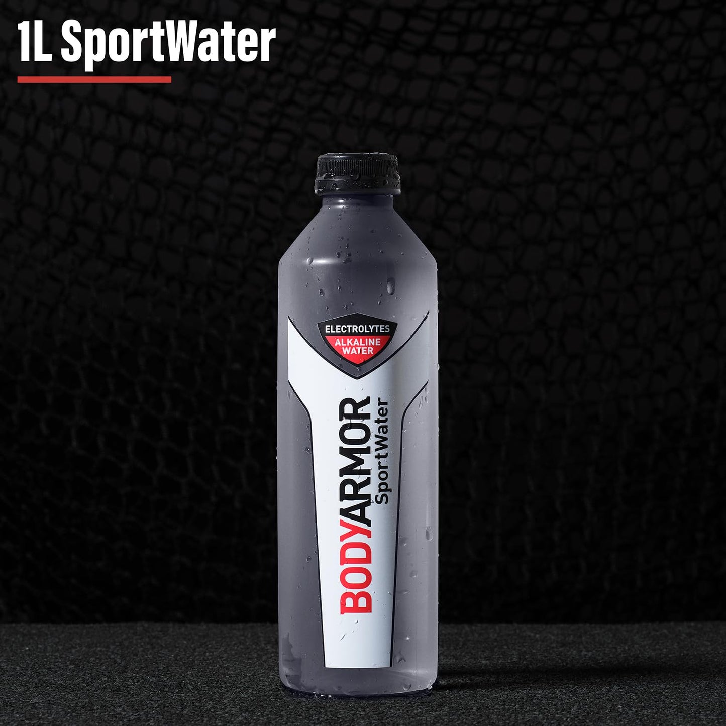 Bodyarmor Sportwater Alkaline Water, Superior Hydration, High Alkaline Water Ph 9+, Electrolytes, Perfect For Your Active Lifestyle, 1 Liter (Pack Of 12)