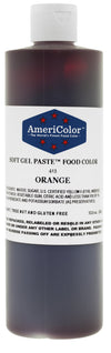 Orange 13.5 Ounce Soft Gel Paste Food Color