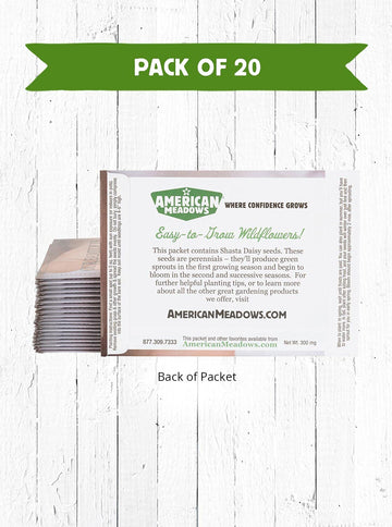 American Meadows Wildflower Seed Packets Our Family Is Blooming Baby Shower Party Favors (Pack Of 20) - Wildflower Seed Packet F