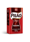 Pilao Roasted & Ground Coffee, Caf Pilo Torrado E Mo Do, 17.6 Oz, 500 G