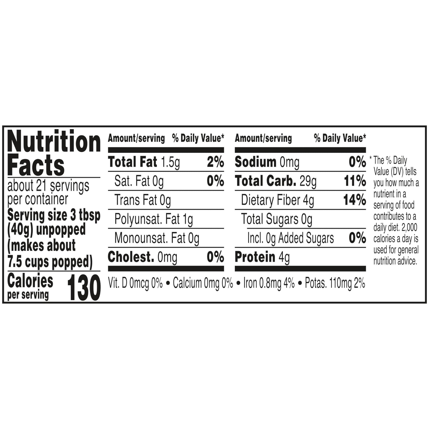 Orville Redenbachers Original Gourmet Popcorn Kernels, Gluten Free, 30 Ounce Jar